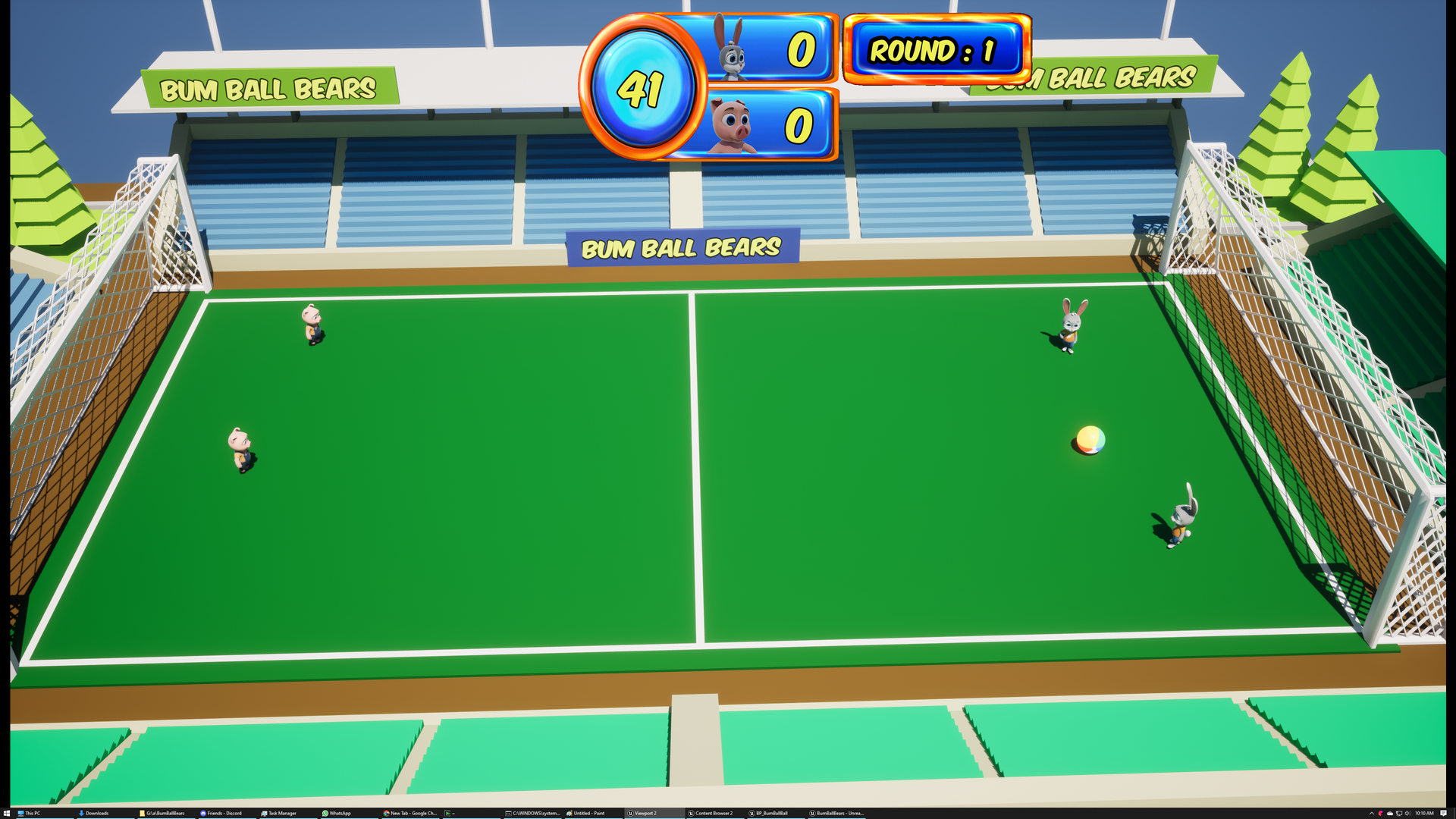 Bum Ball Bears Game Screenshot