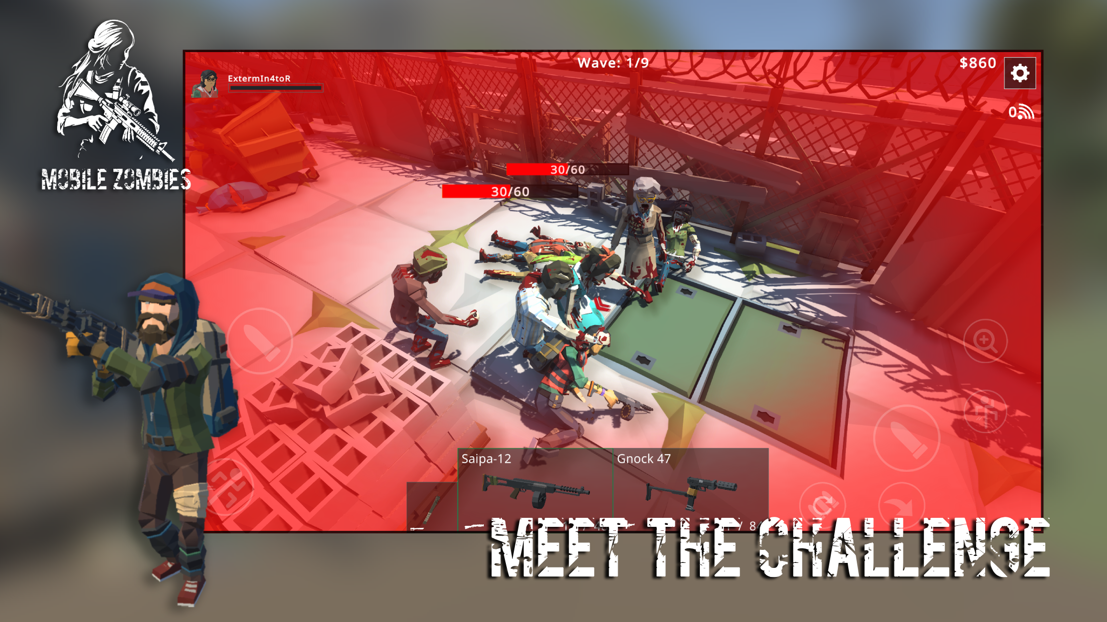 Mobile Zombies: Horde Survival screenshot game