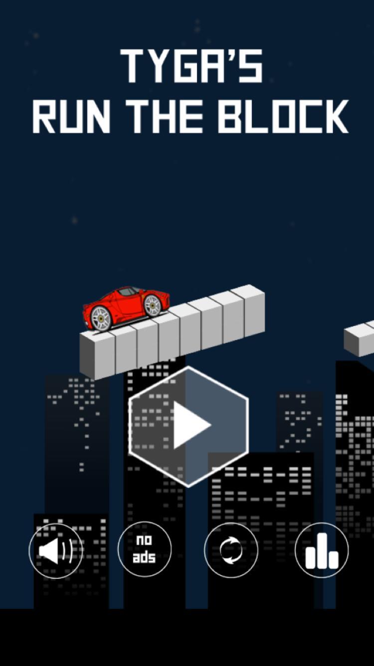 Tyga's Run The Block Game Screenshot