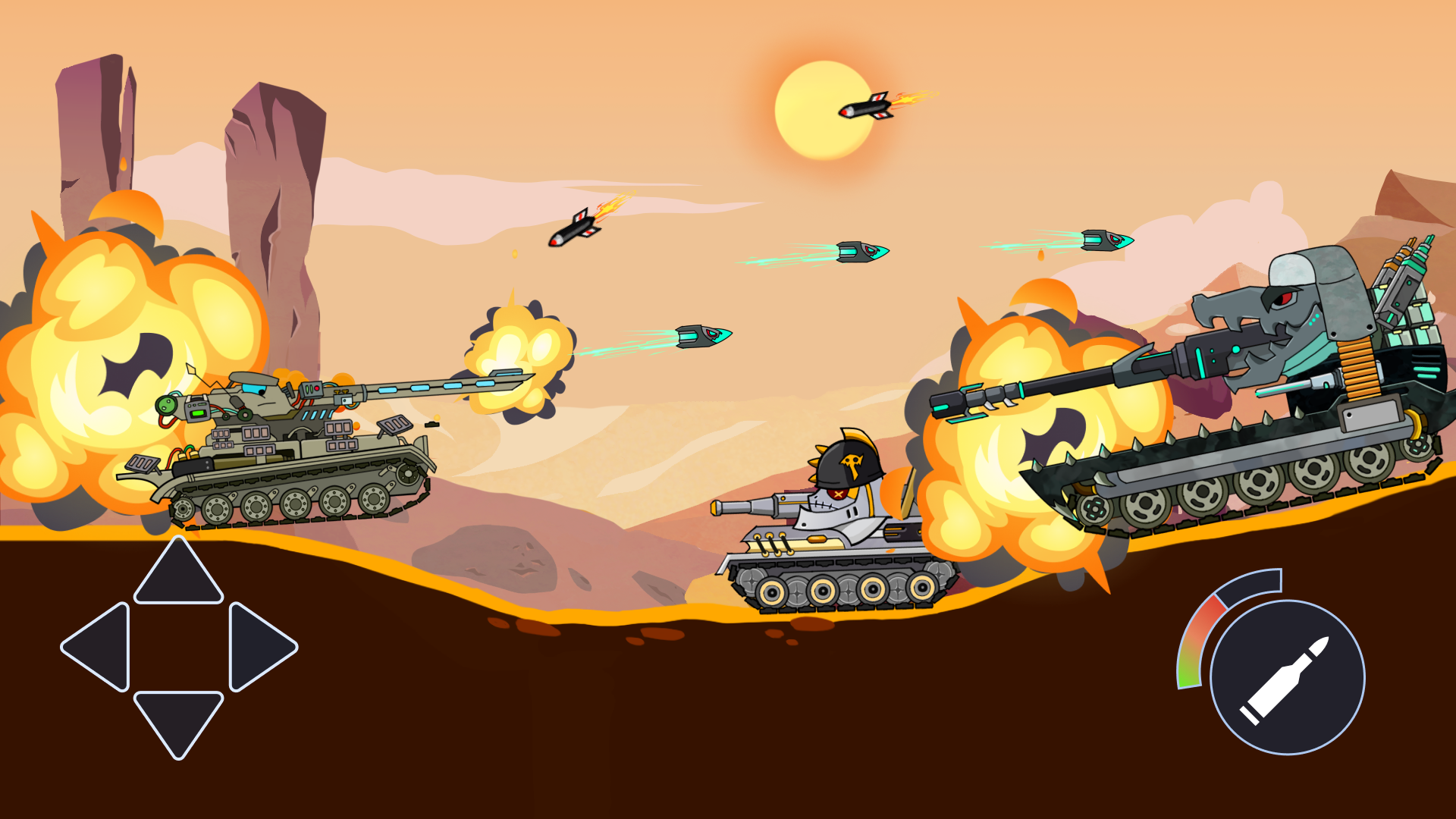 Tank Battle - Tank War Game Game Screenshot