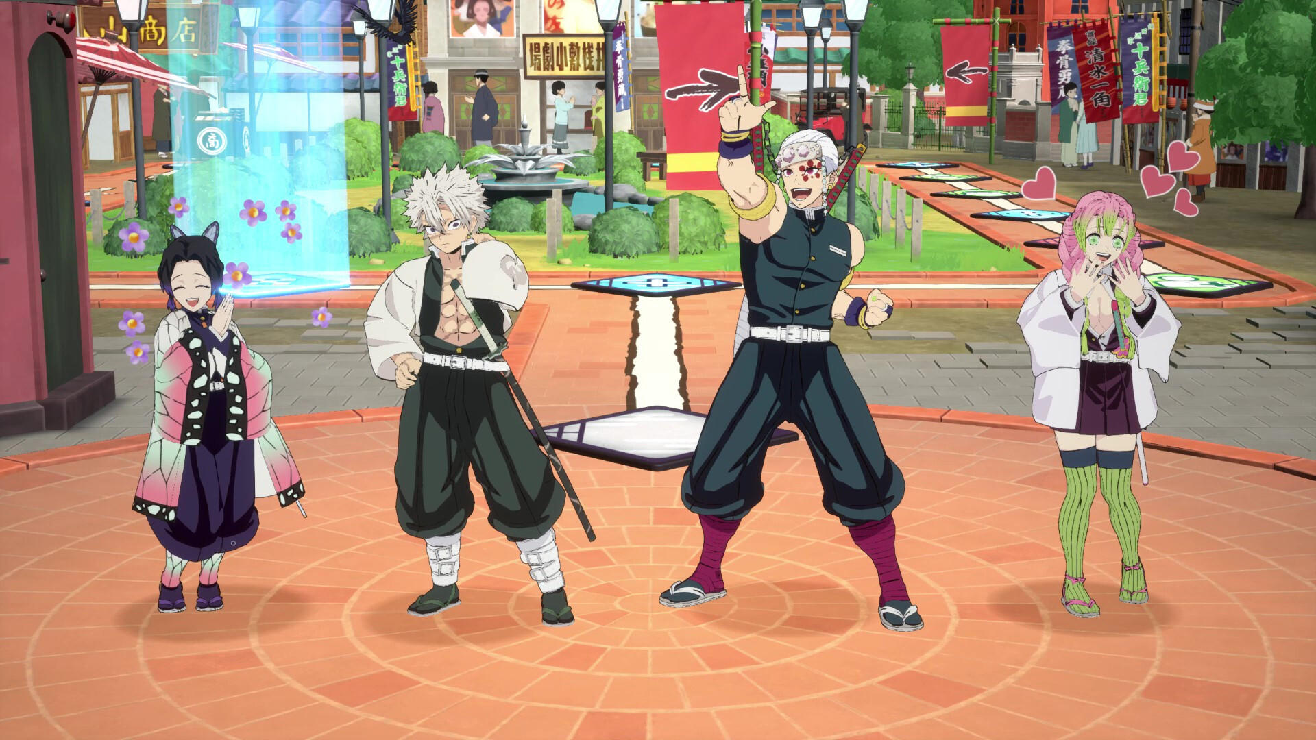 Demon Slayer -Kimetsu no Yaiba- Sweep the Board! Game Screenshot