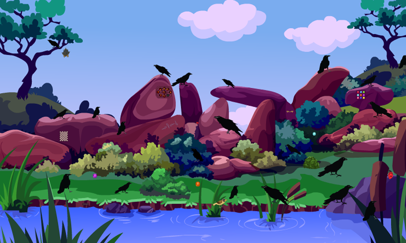 Escape From Crow Forest Game Screenshot