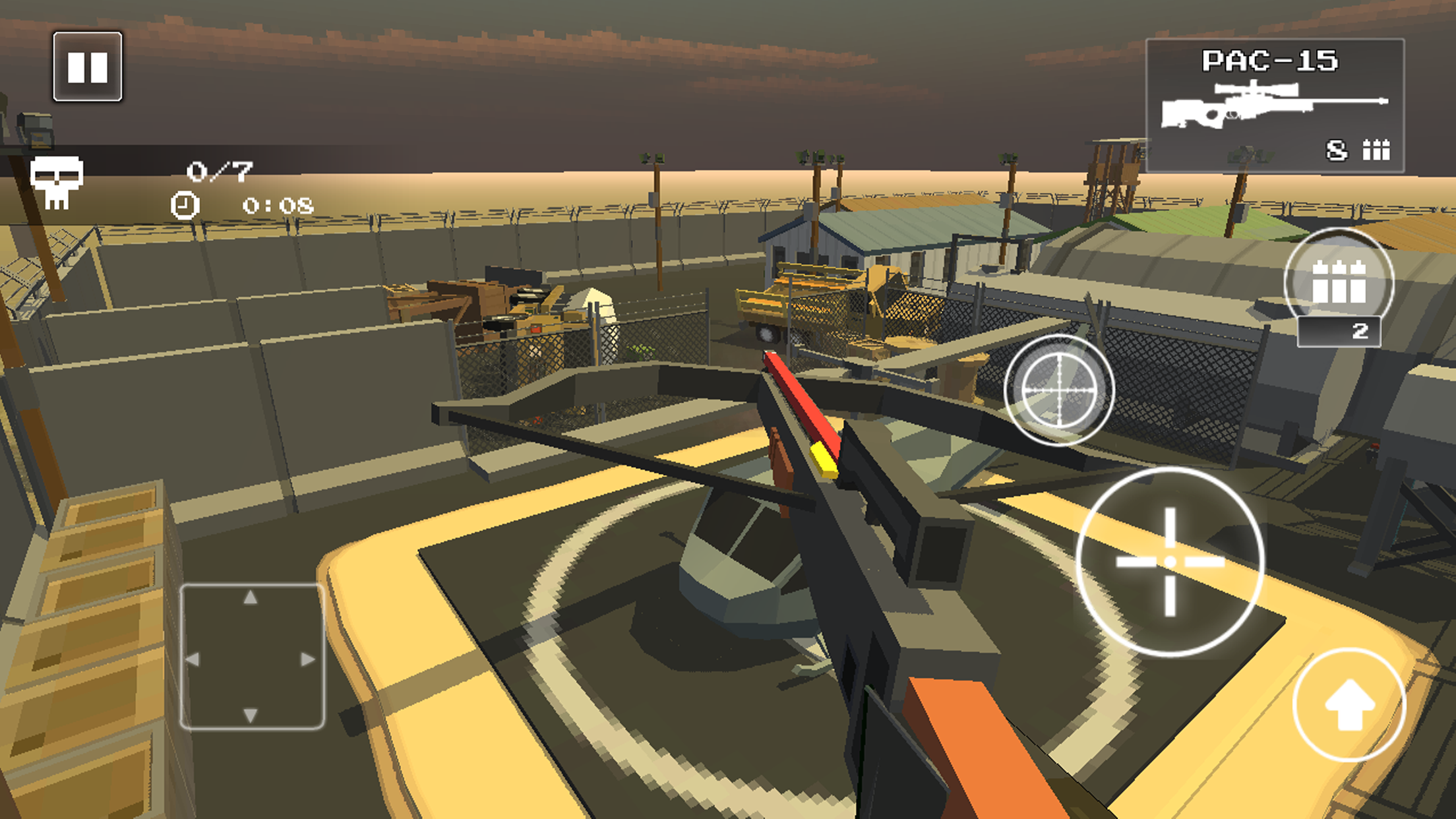 Pixel Sniper 3D - Z Game Screenshot