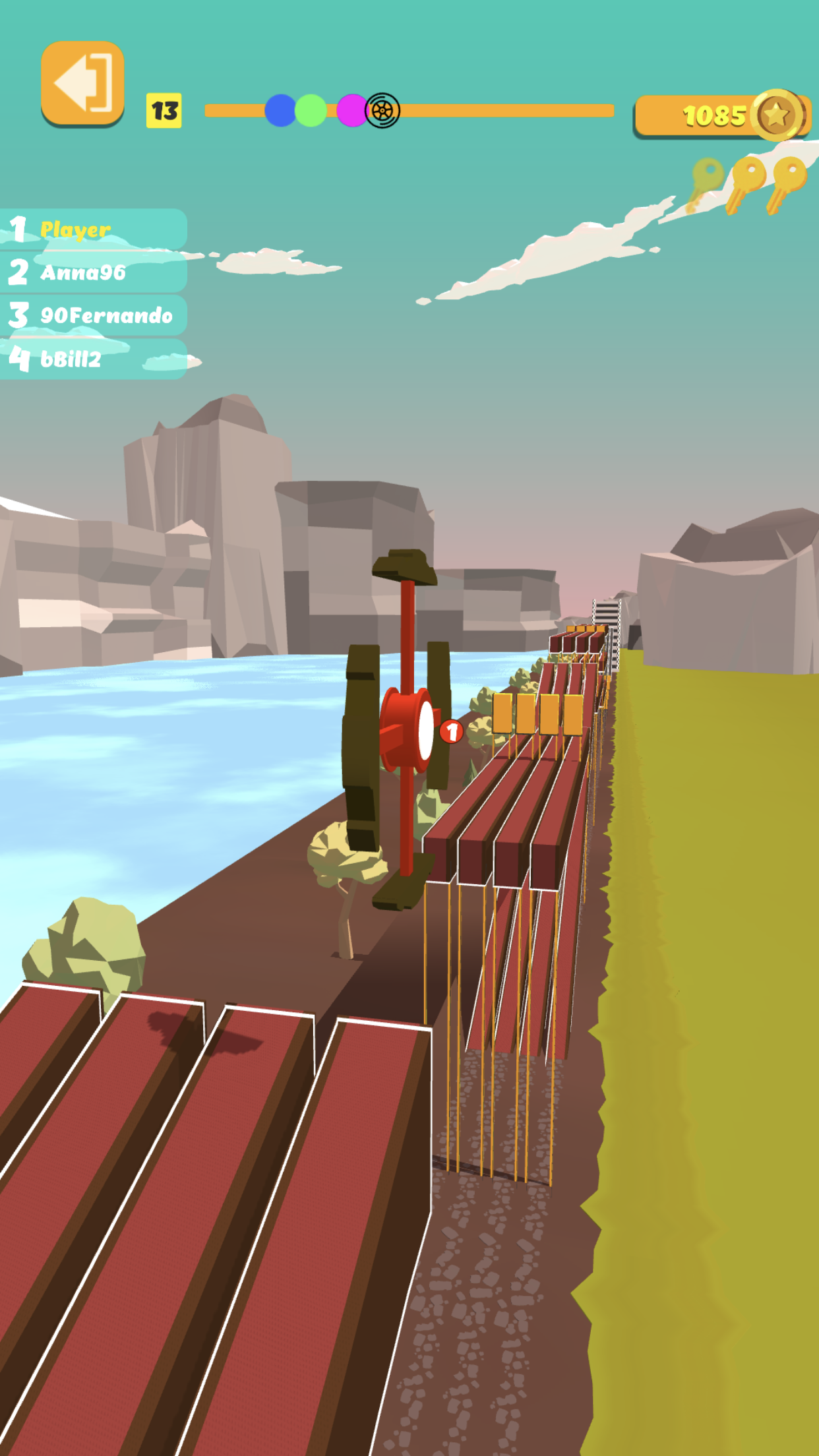 Racing Wheels Game Screenshot