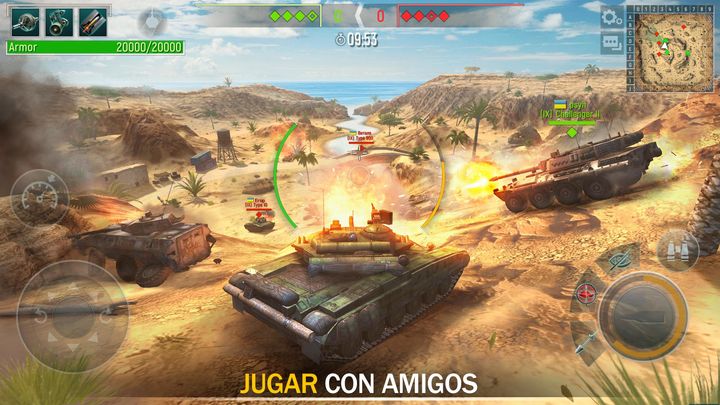 Screenshot 1 of Tank Force: Juego De Tanques 6.1.6