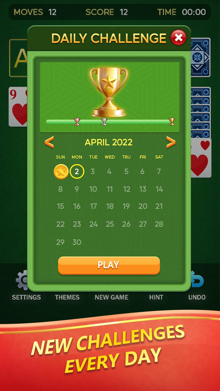 Solitaire ภาพหน้าจอเกม