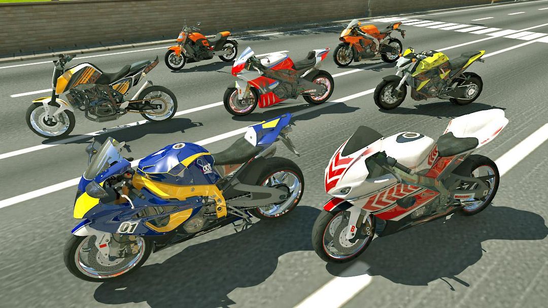 Drag Bike Racers 게임 스크린 샷