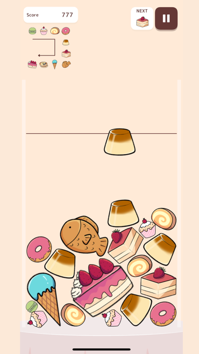 Screenshot of Sweets Game - Fun Merge Game