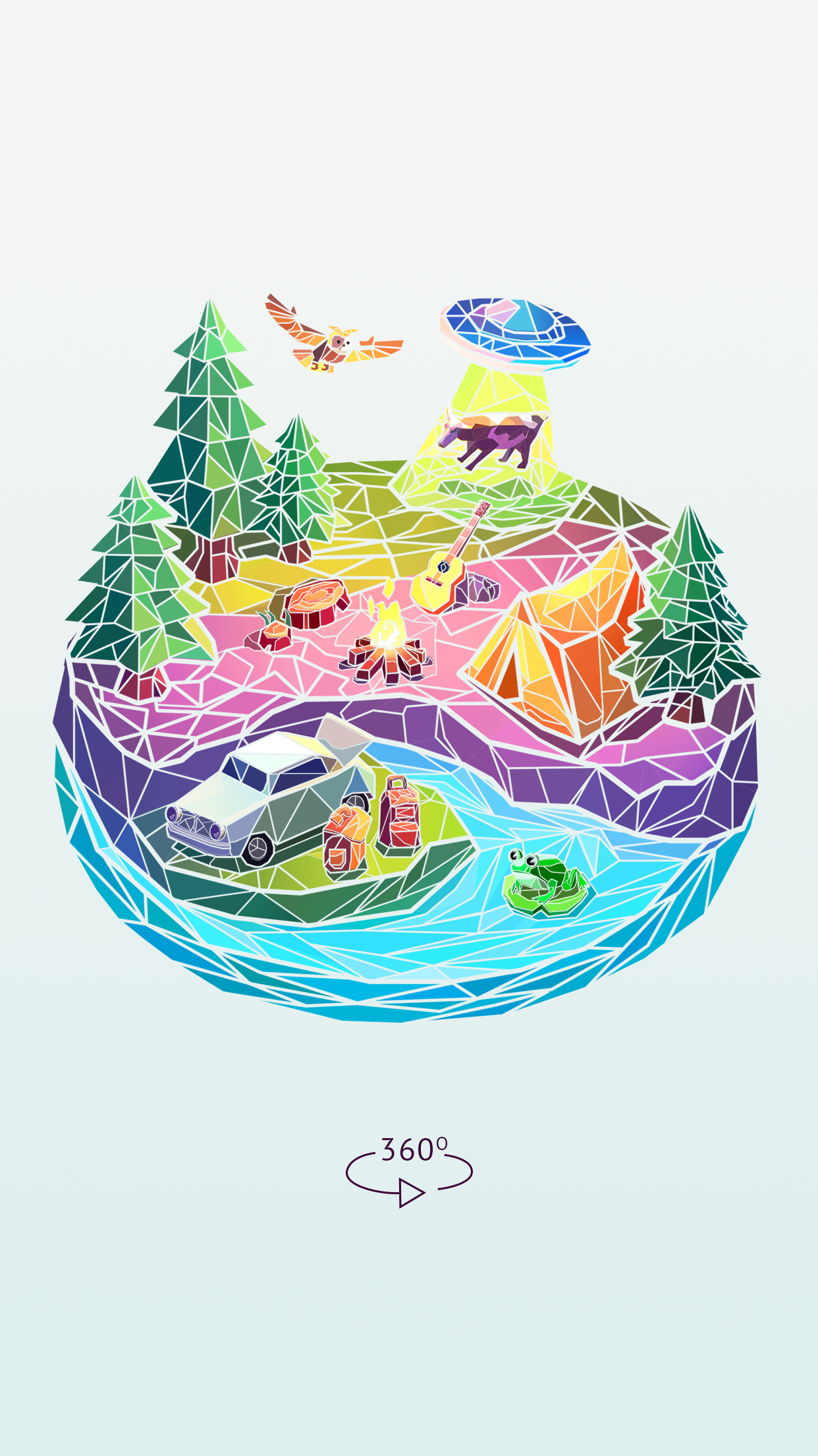 Polysphere: Art Puzzle Game Game Screenshot