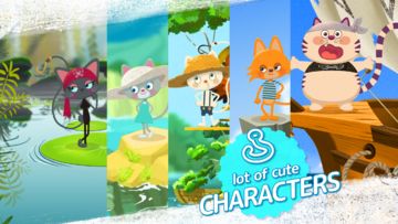 Скриншот игры Oliver, the Fishing Cat