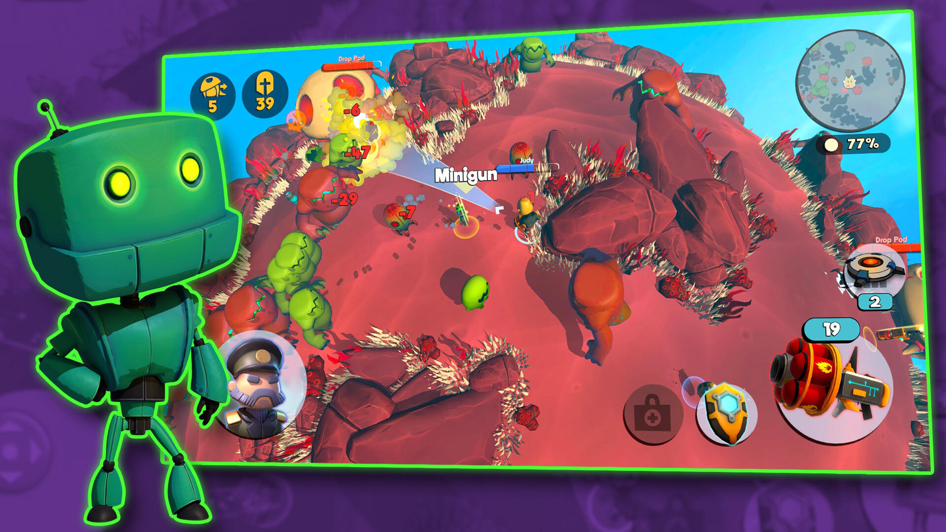 Screenshot of Planet Royale
