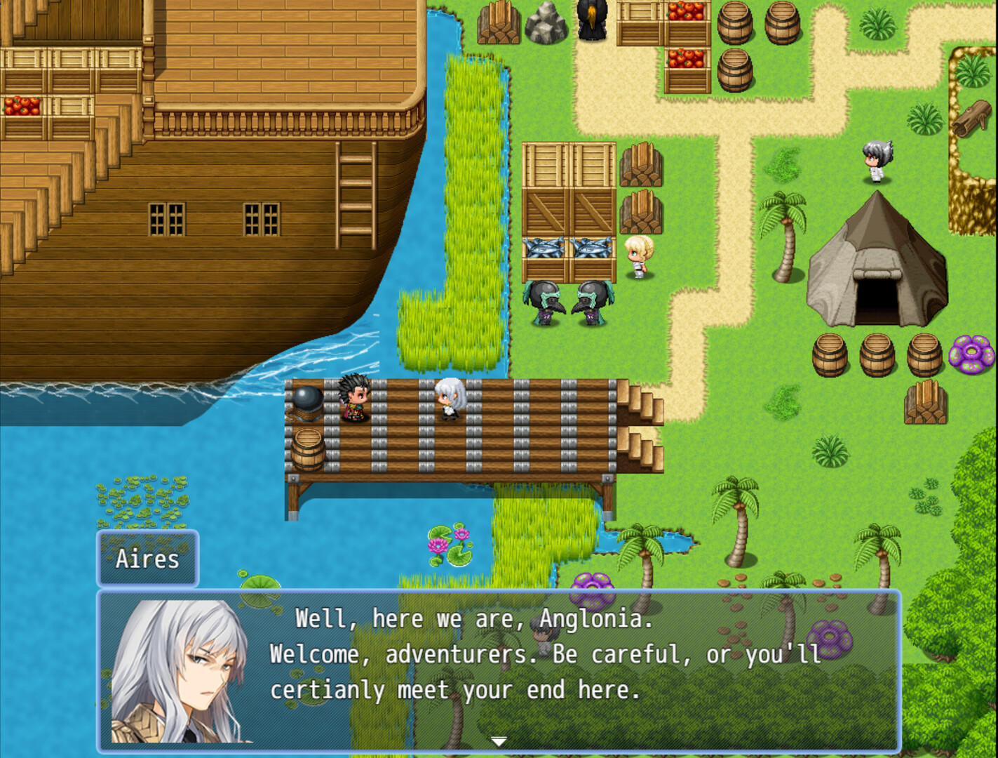 Adventures in Anglonia Game Screenshot