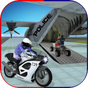 Transporteur d'avion de police : Moto