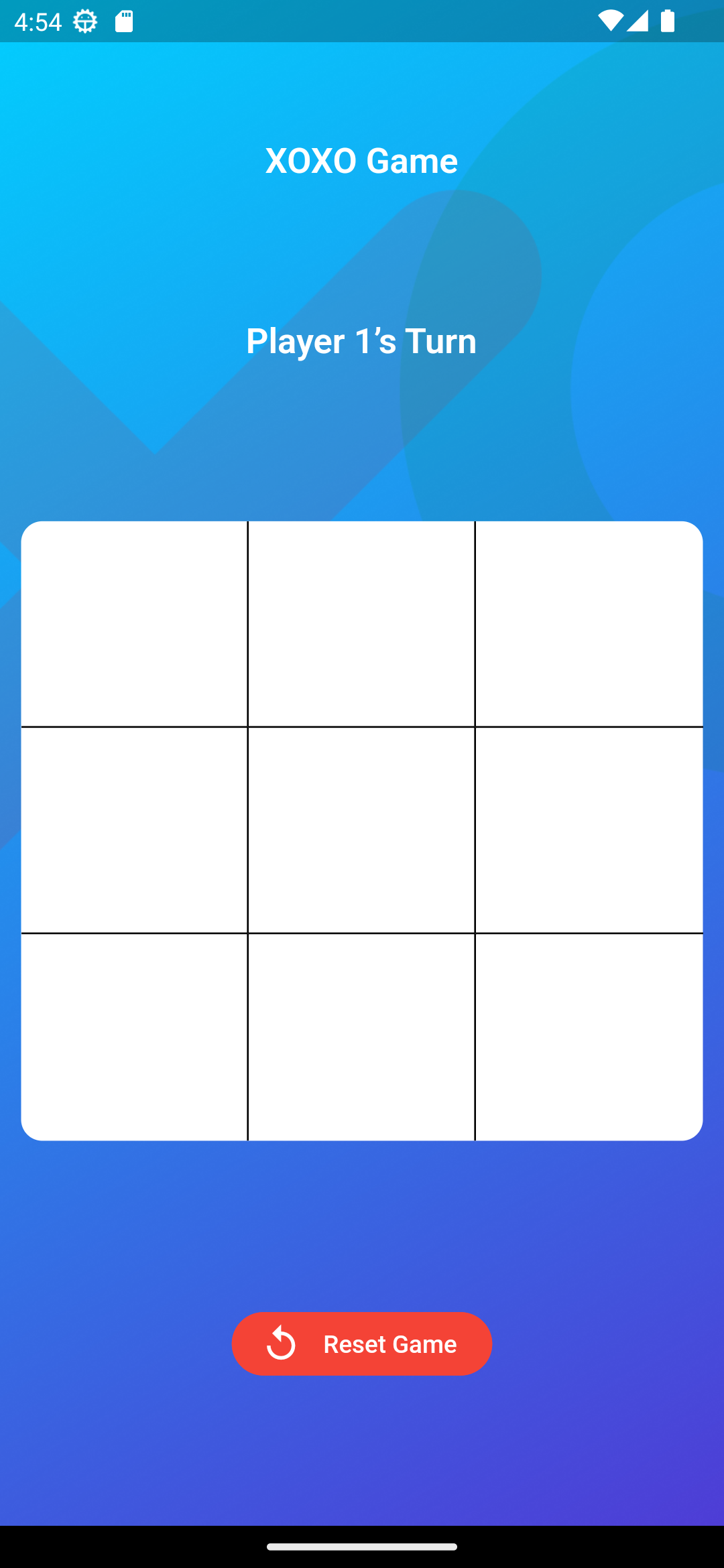 XOXO Game Game Screenshot