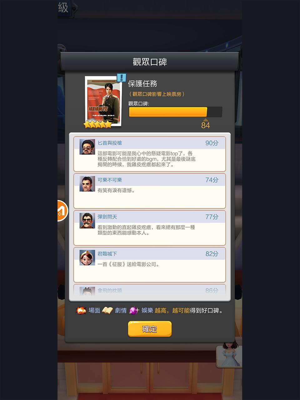 王牌製片人 Game Screenshot