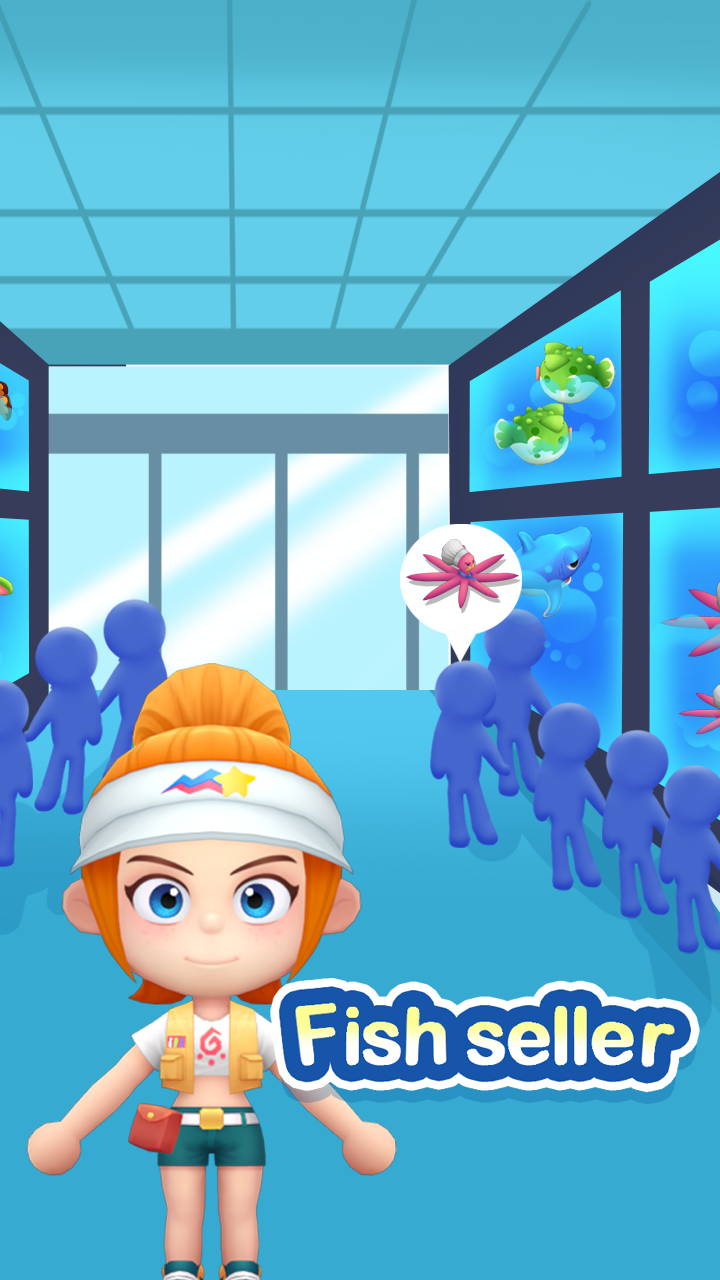 Fish seller Game Screenshot