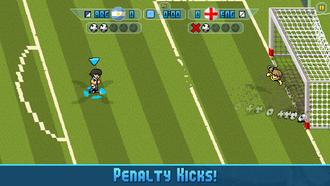 Pixel Cup Soccer 16遊戲截圖