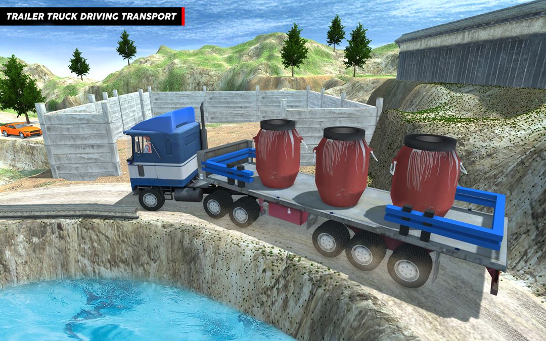 Truck Simulator Offroad Driving Transport 2020 게임 스크린 샷