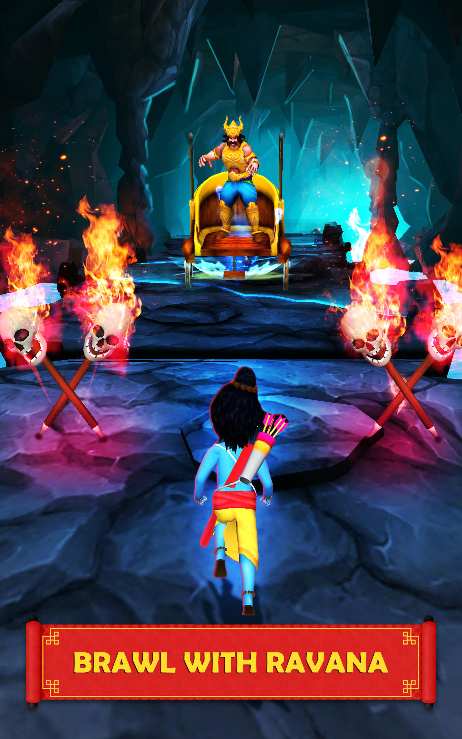 Little Ram - Ayodhya Run Game Screenshot
