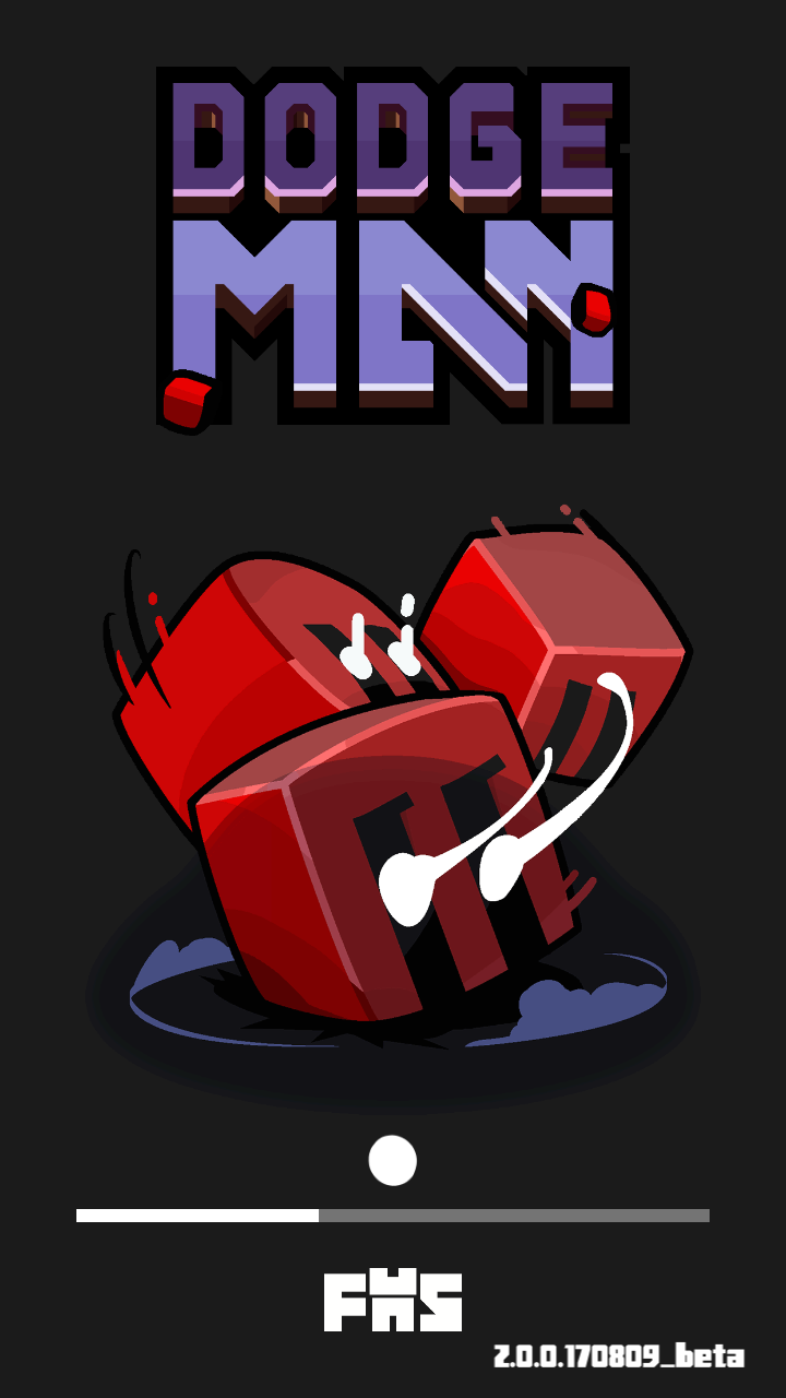 Captura de Tela do Jogo Dodgeman方块英雄