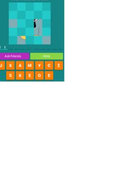 Cartoon Character Quiz Game Game Screenshot