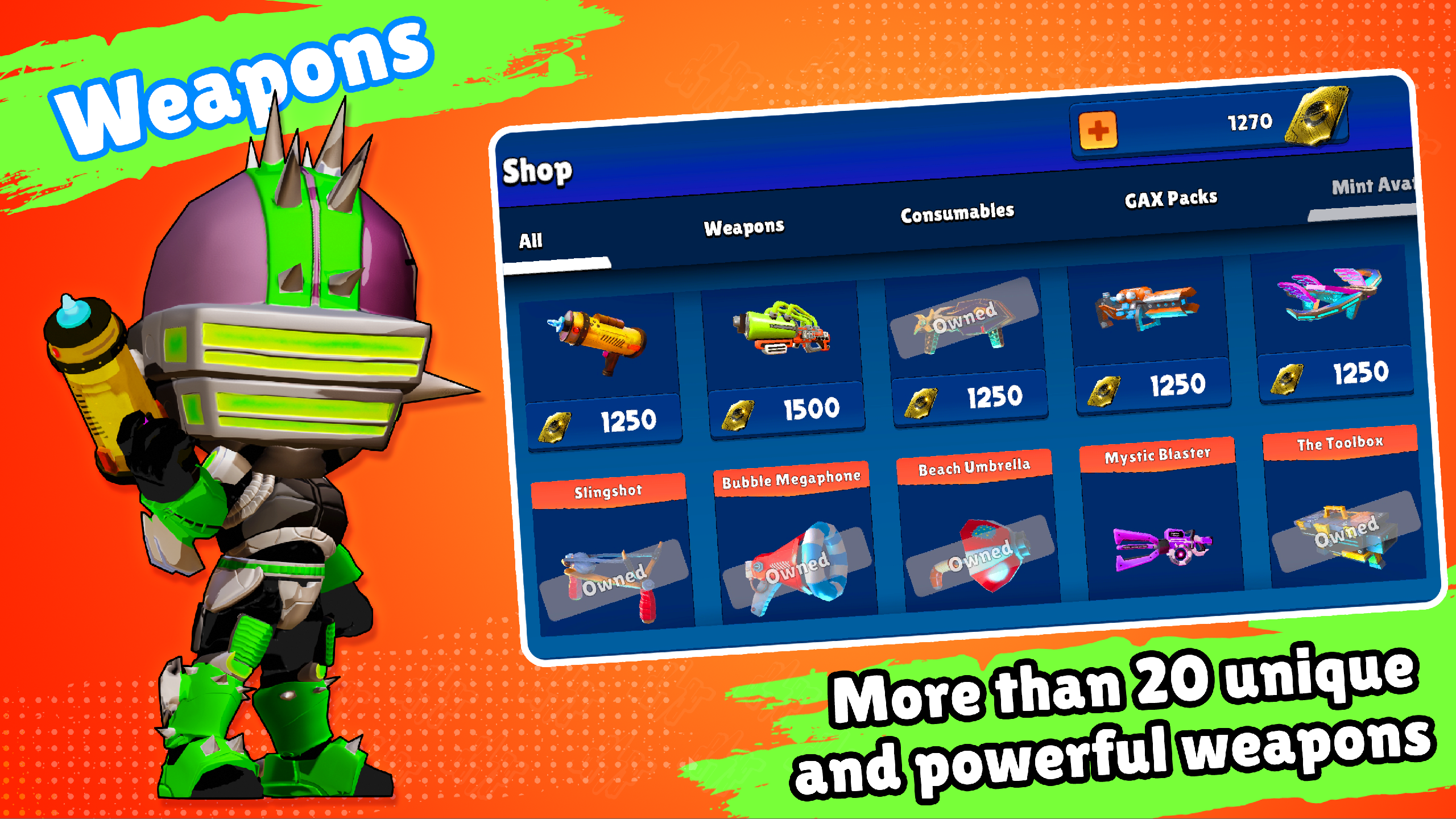 Screenshot 4 of Gaxos: Brawl Bots 