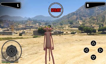 Pink Panther Sea Fighting Game Game Screenshot