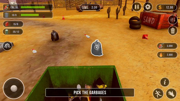 Idle Gas Station Money Game Game Screenshot