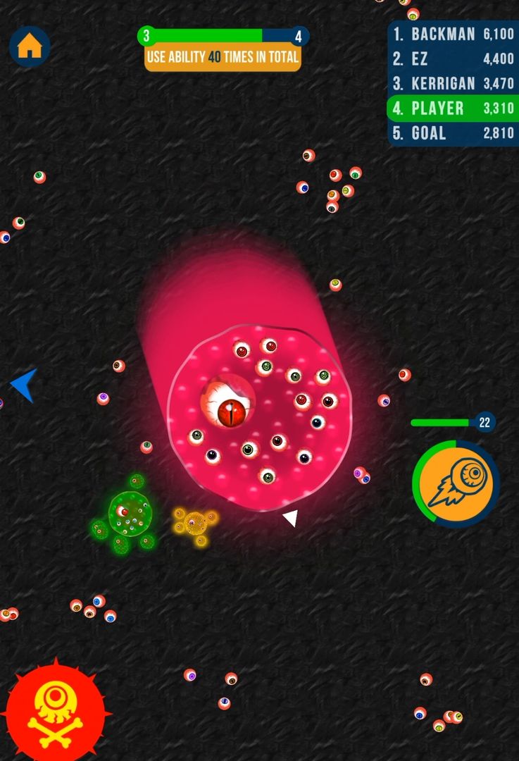 Screenshot of Alien Blob io