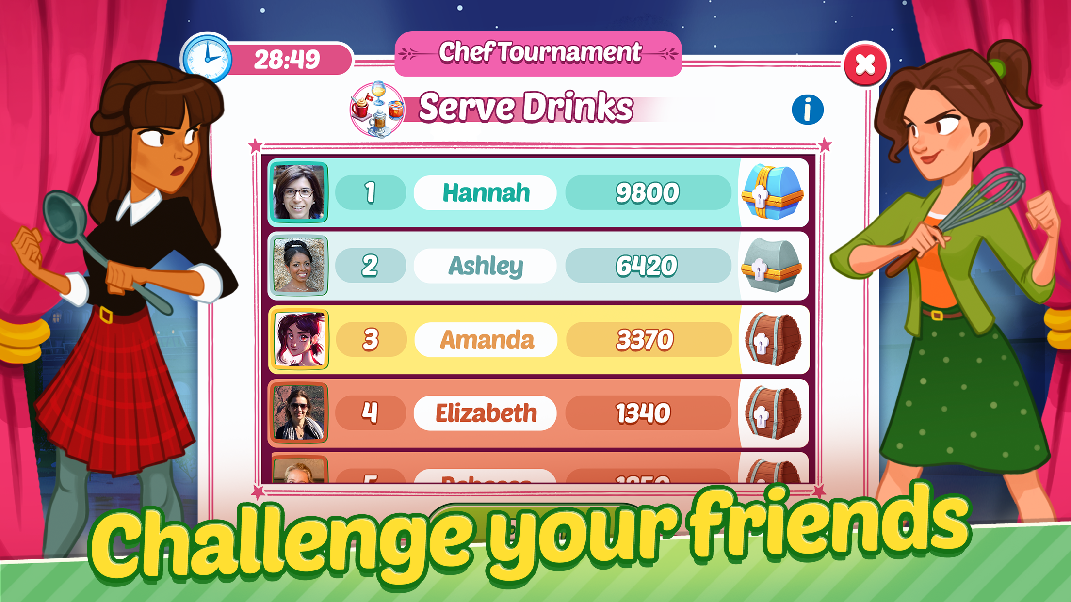Delicious World - Cooking Game Game Screenshot