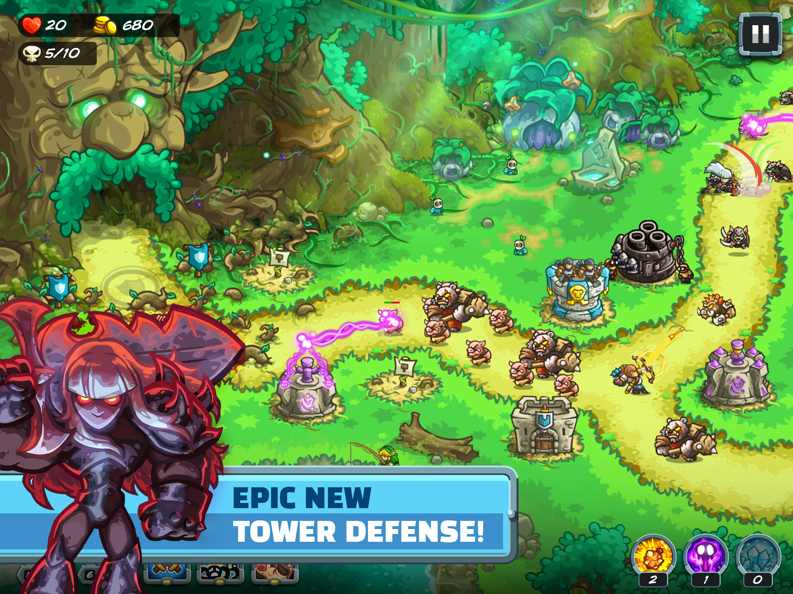 Kingdom Rush 5: Alliance TD Game Screenshot