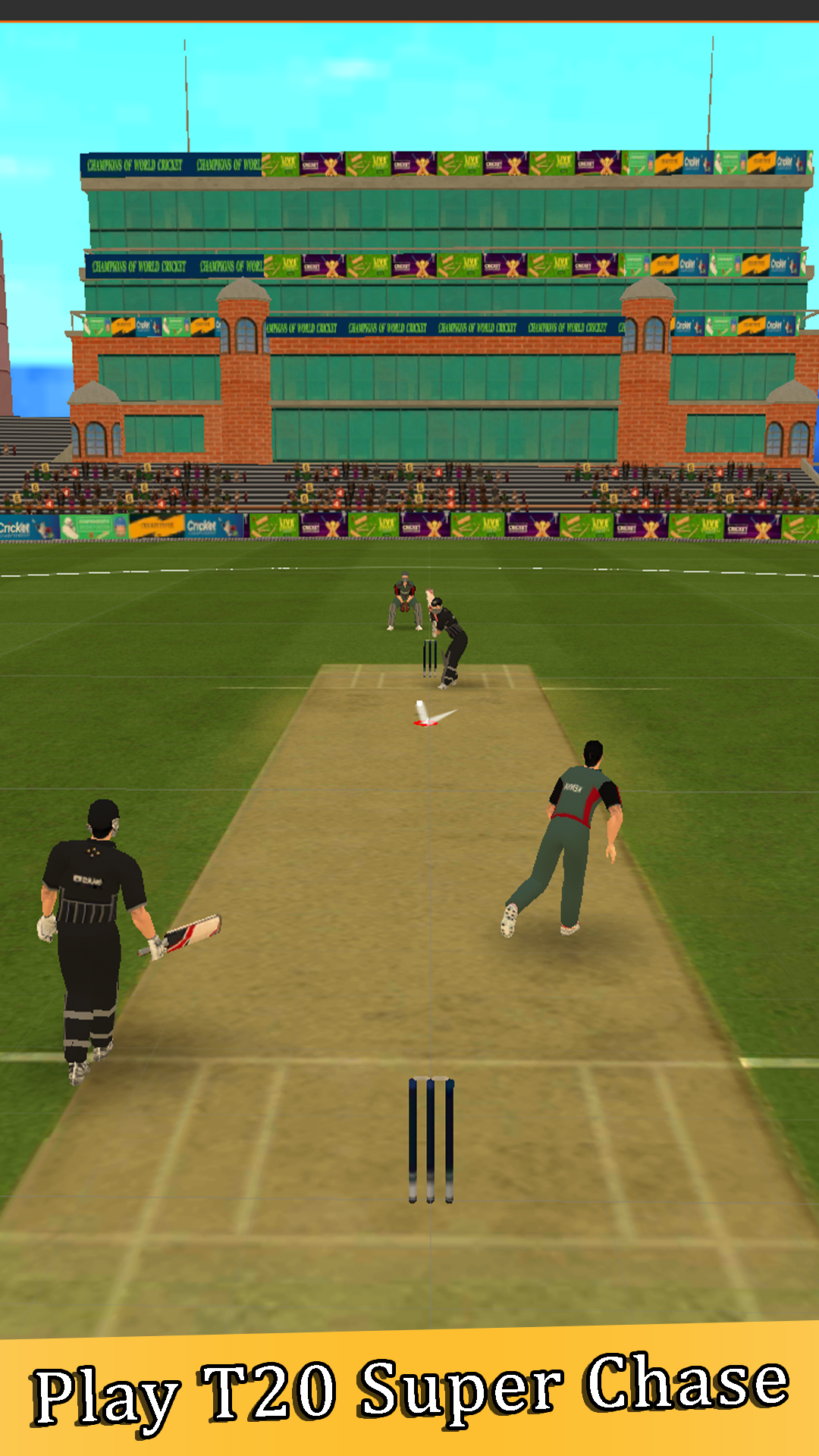 Super Chase Cricket Challenge Game Screenshot