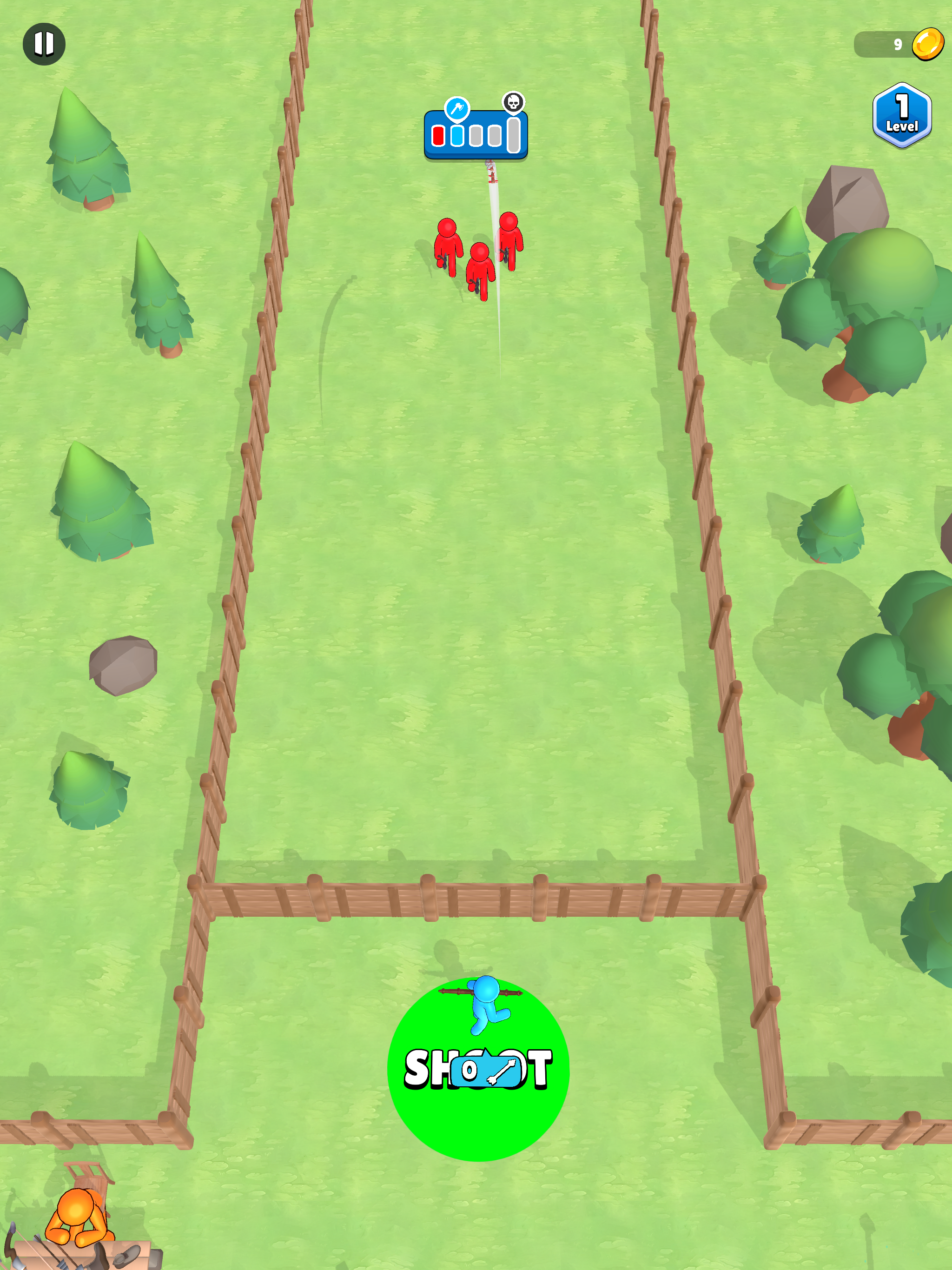 Screenshot of Arrow Wars