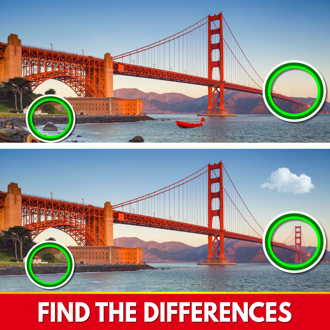Screenshot of Find The Differences - Spot it
