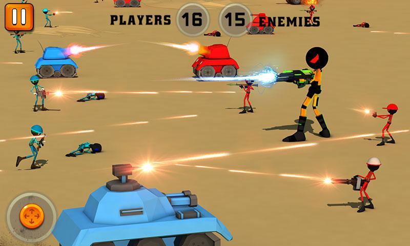 Stickman Battle Simulator 3D ภาพหน้าจอเกม