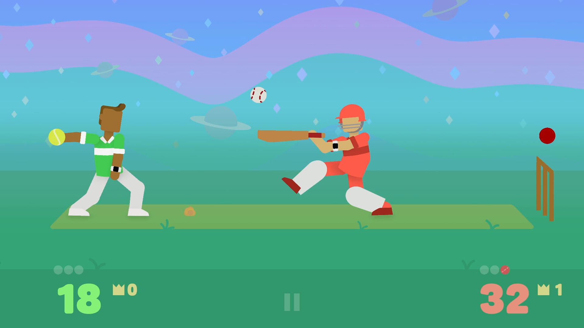 Cricket Through the Ages Game Screenshot