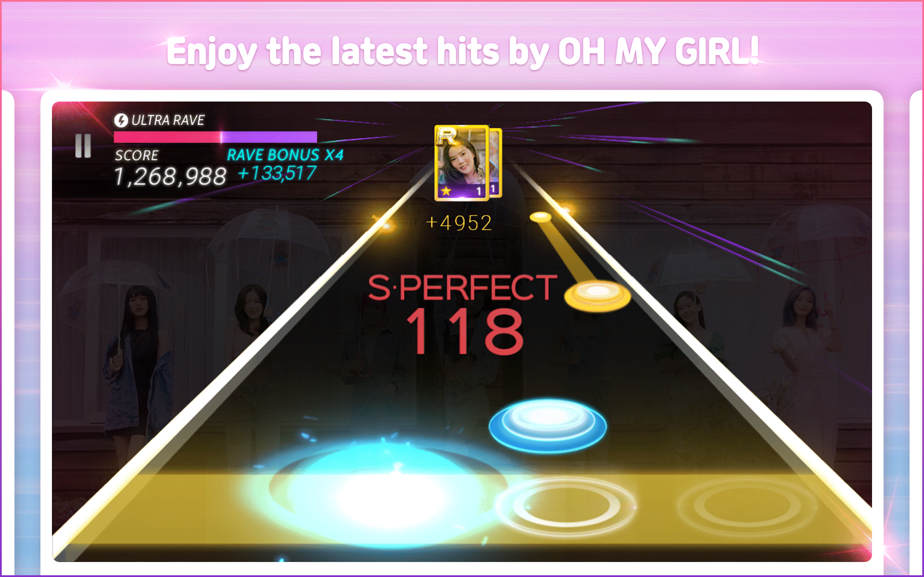 SUPERSTAR OH MY GIRL Game Screenshot