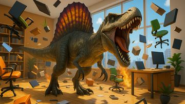 Dinosaur Simulator 3D Game Game Screenshot