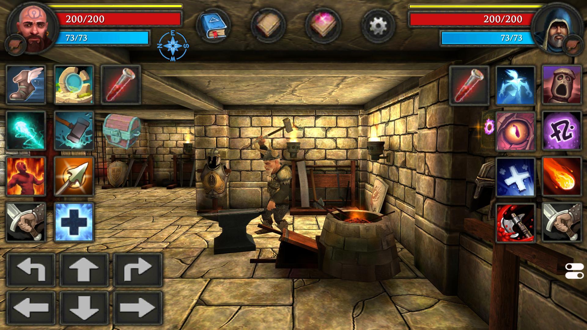 Screenshot of Moonshades RPG Dungeon Crawler