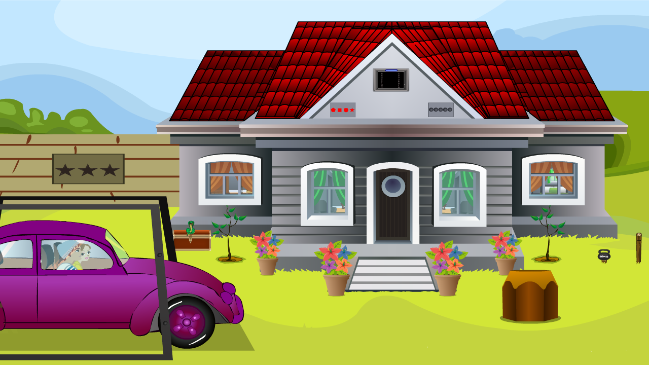 Purple Car Escape ภาพหน้าจอเกม