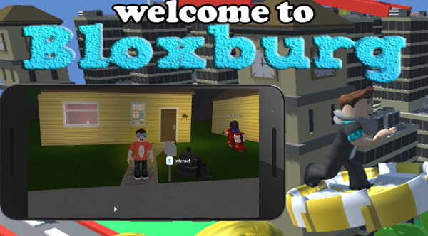 Welcome to Bloxburg city Obby 게임 스크린 샷