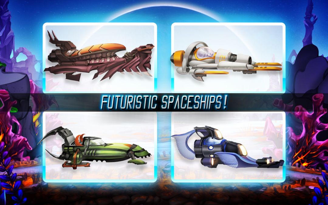 Screenshot of Space Race - Speed Racing Cars
