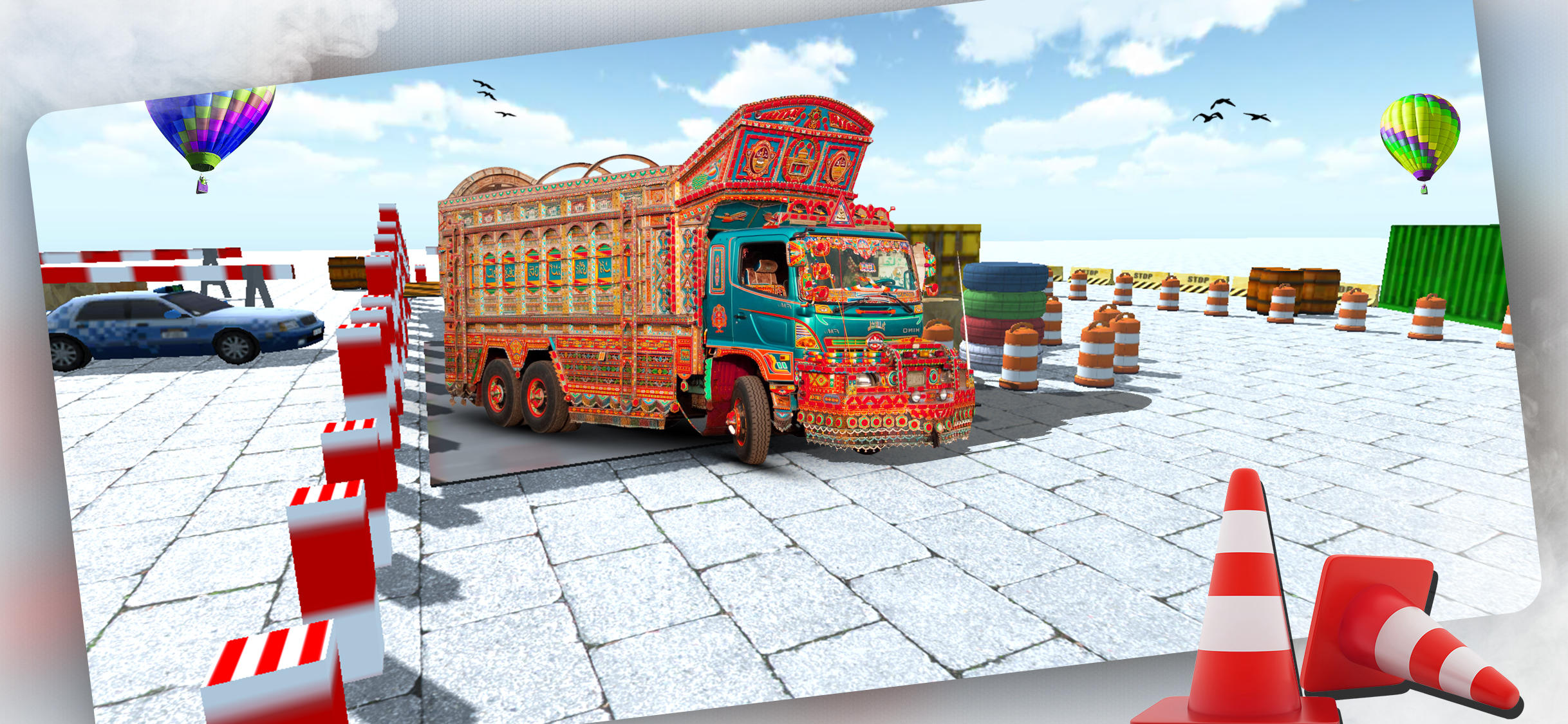 Real Cargo: Truck Parking Game ภาพหน้าจอเกม