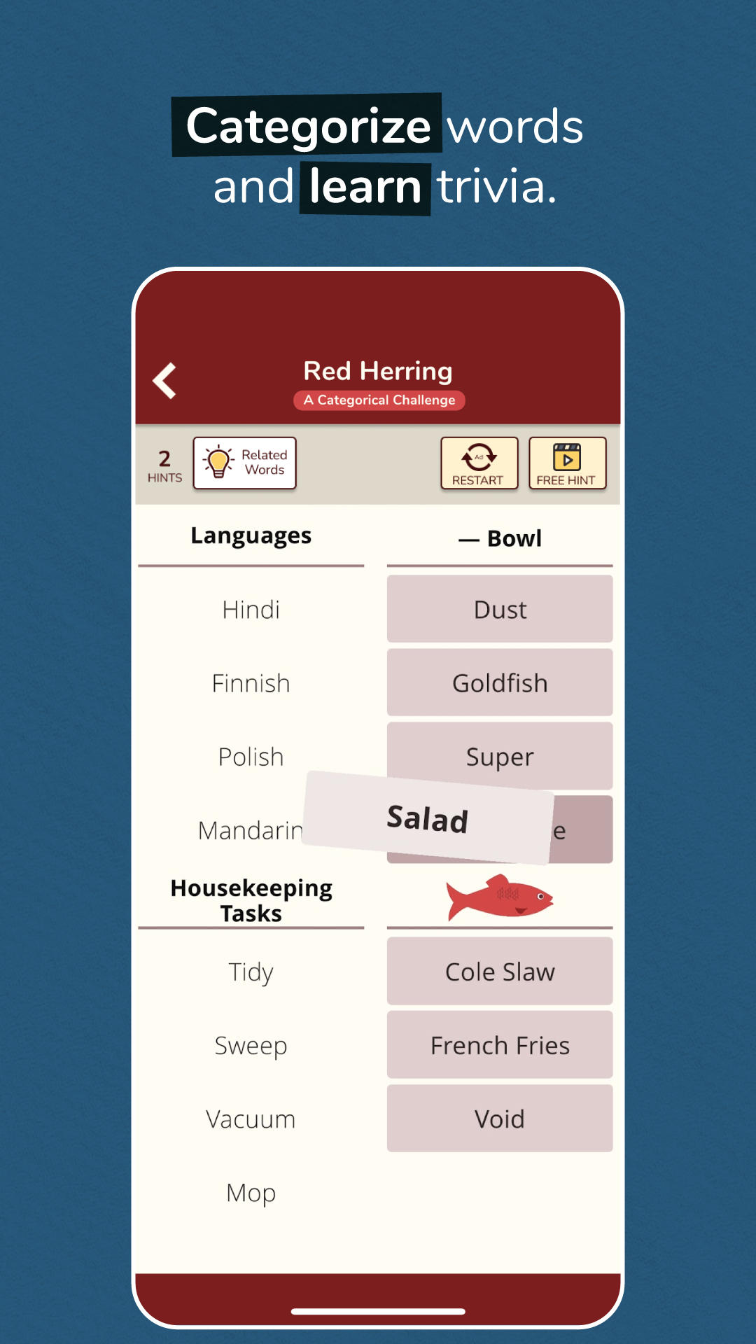 7 Little Words and More ภาพหน้าจอเกม