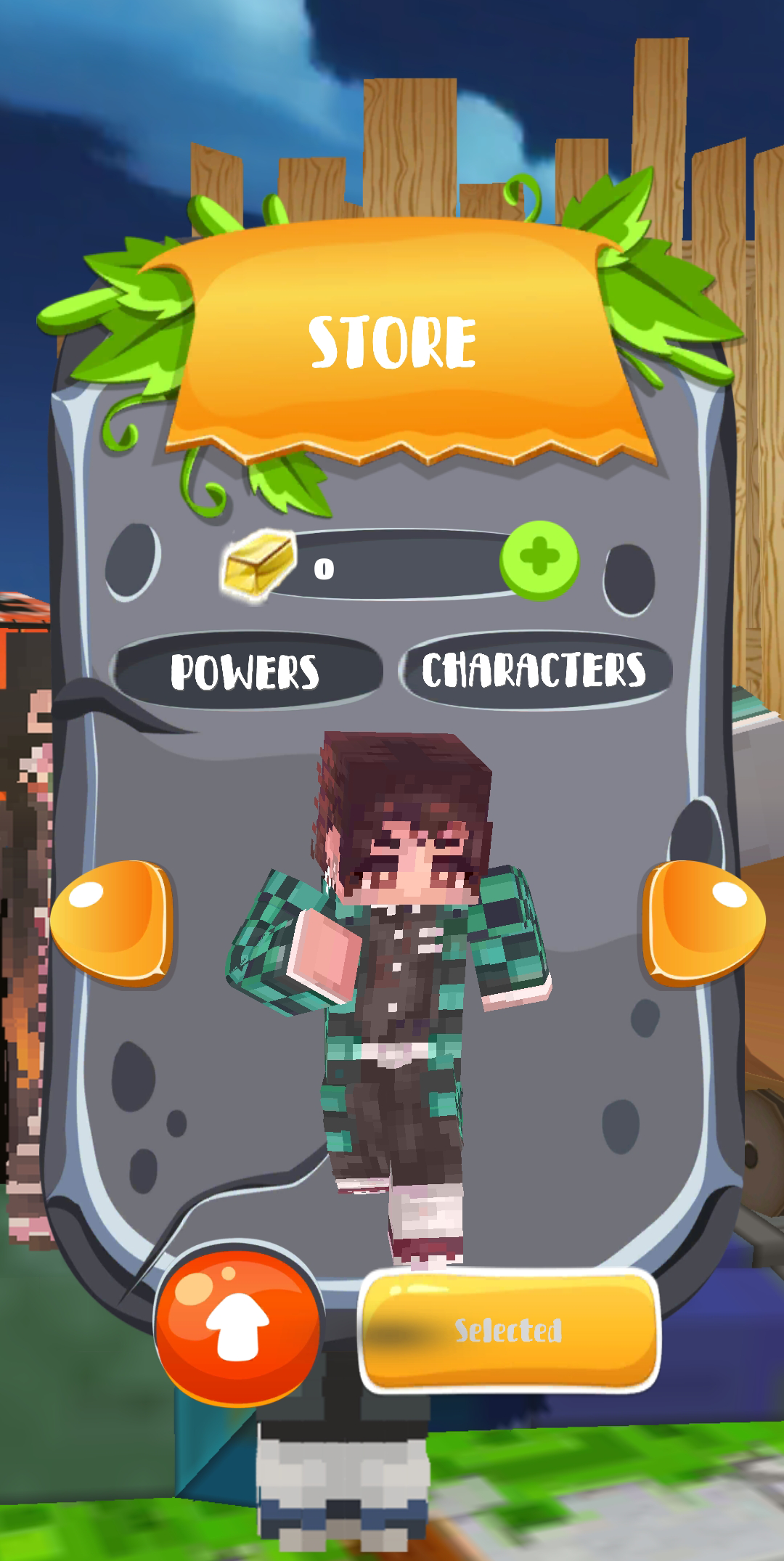 Anime Slayer Nezuko Craft ゲームのスクリーンショット
