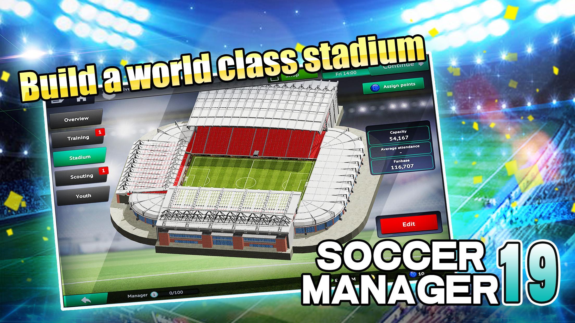 Soccer Manager 2019 - SE screenshot game