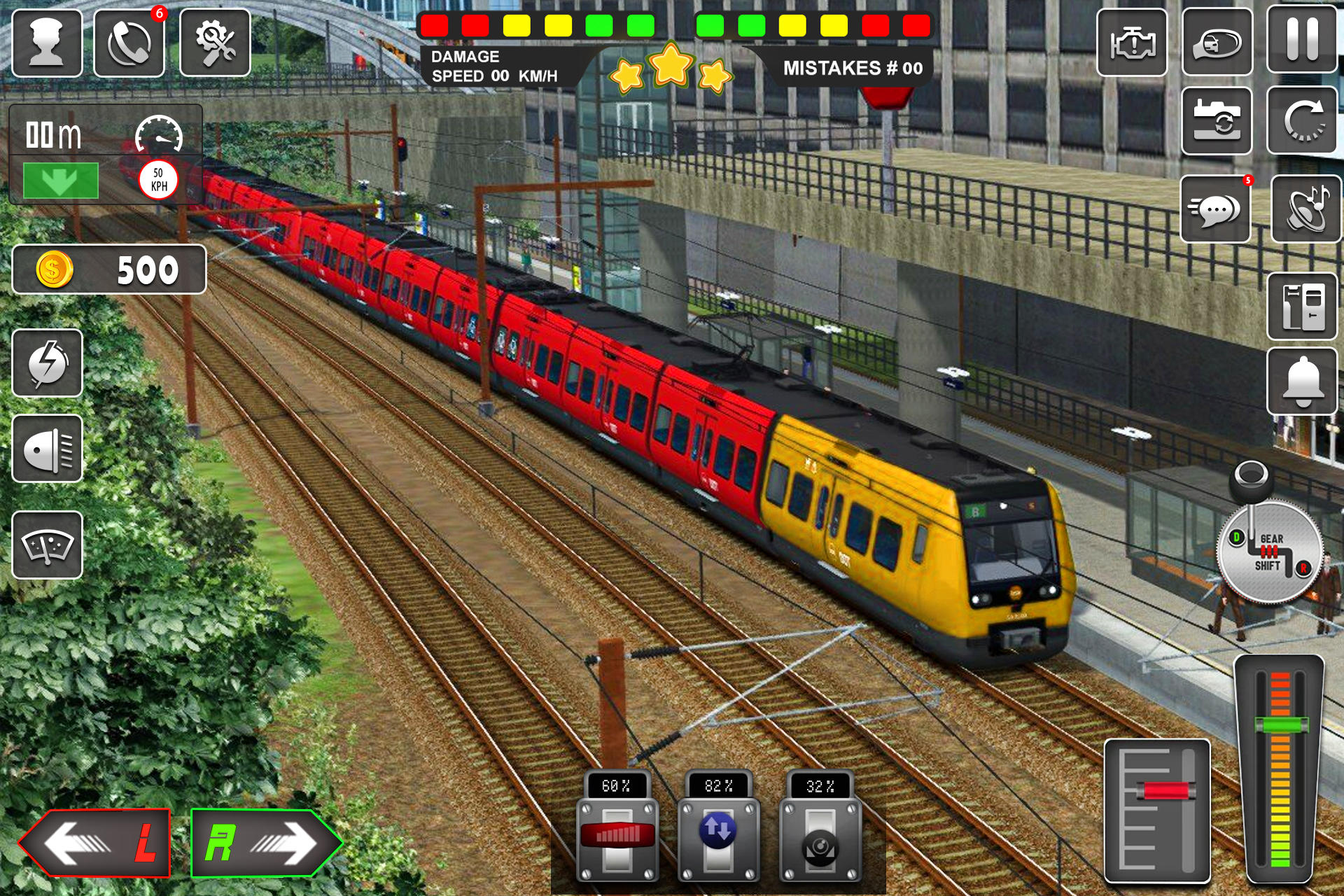 Screenshot of Railway Train Simulator Game