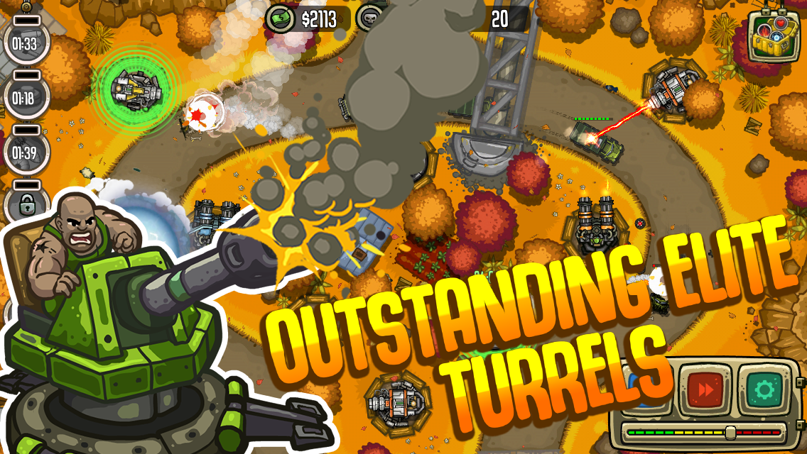 Modern Defense HD Game Screenshot
