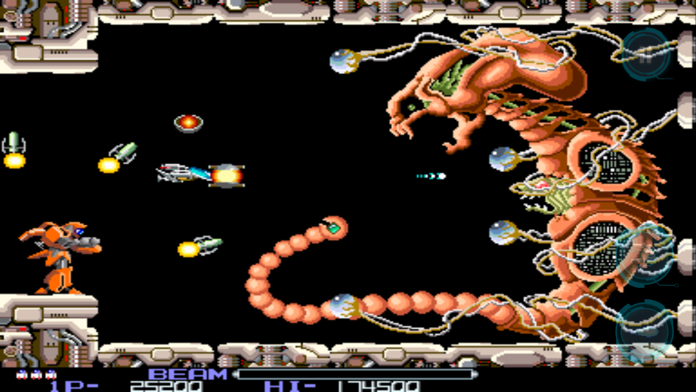 R-TYPE ゲームのスクリーンショット