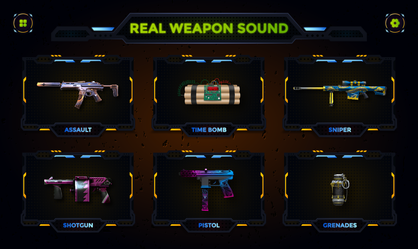 Screenshot 1 of Suara Tembakan Senjata: Simulator Senjata 1.1